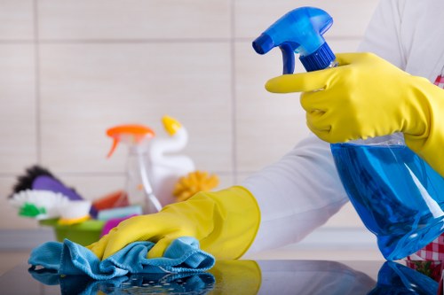 Professional end of tenancy cleaning in a SE13 apartment kitchen