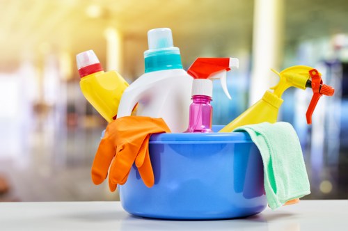 Detailed bathroom cleaning during a move-out service in SE13