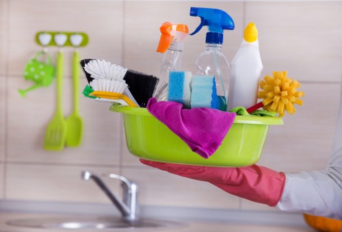 Professional cleaning tasks in an SE13 workplace kitchen and office area