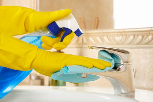 Professional builders clean for a commercial property in SE13
