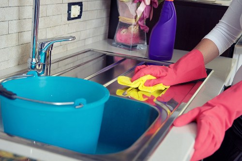 Local cleaning team handling a residential property in SE13
