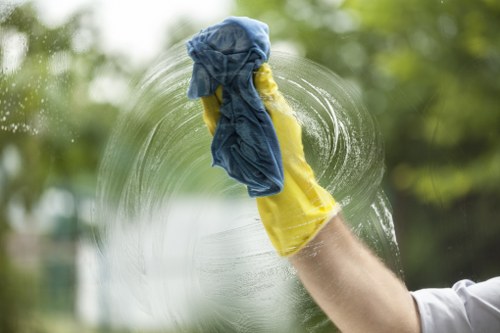 Upholstery cleaning process for a fabric sofa in SE13