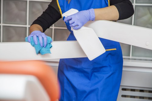 Cleaner servicing a flat or terraced home in SE13